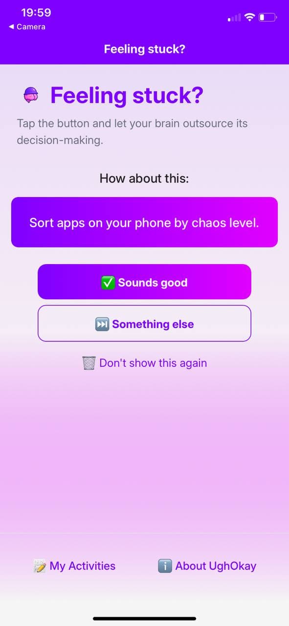 Main Screen